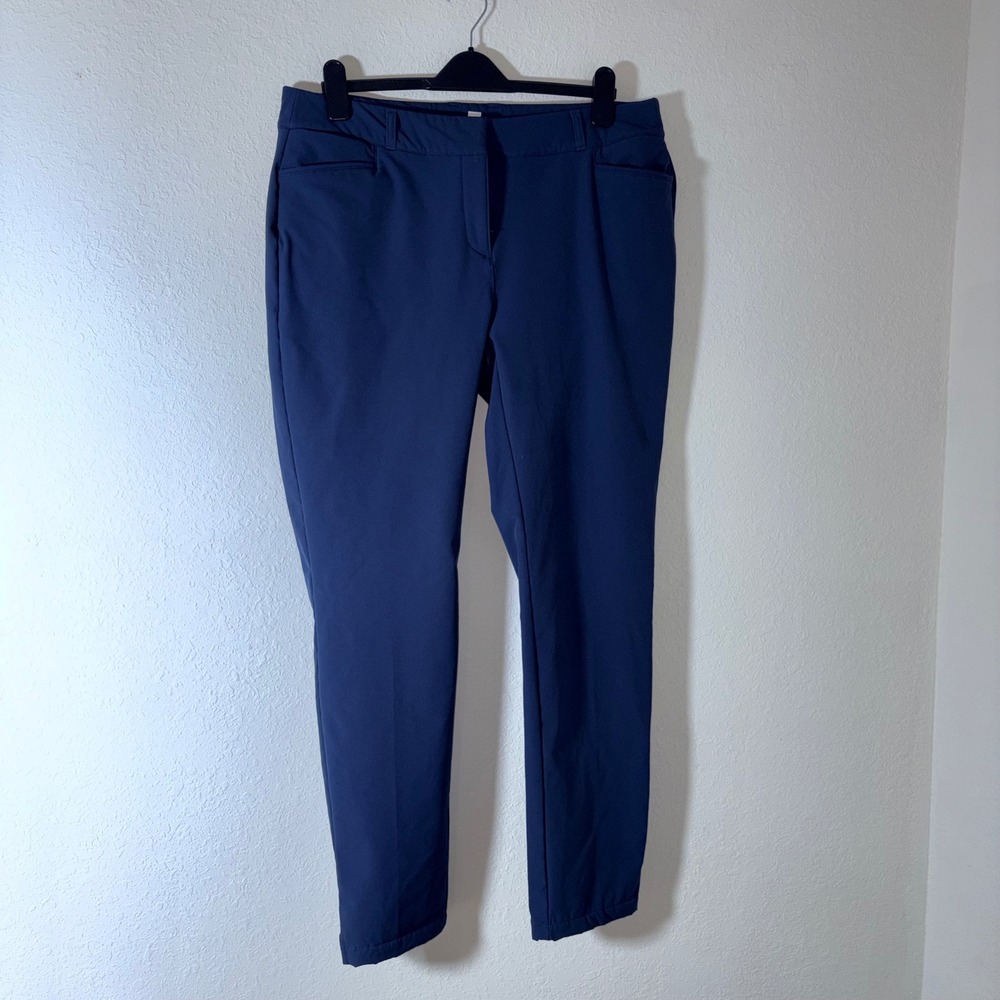 Adidas Cold.Rdy Golf Pants 16 Navy Blue Fleece Lined Insulated sports warm